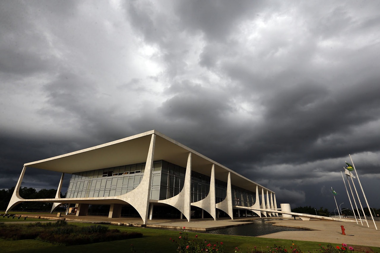 CHUVA/PALACIO DO PLANALTO
